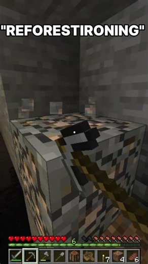 REFORESTATING But With IRON.......