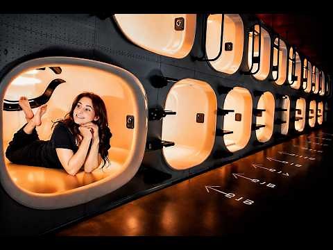 Inside Japan's Most Luxurious $40 Capsule Hotels