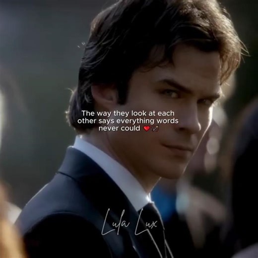 The way they can’t stop looking at each other🔥|Lula Lux #shorts #series #tvd #delena #vampire #damon
