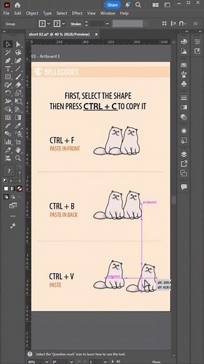 Illustrator Quick Tips | Copy Methods