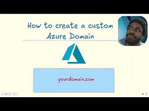 Azure - How to create a custom domain in Microsoft #Azure