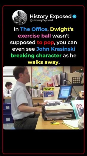 How Jim Accidentally Popped Dwight's Ball in The Office 🏐😂