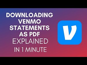 How To Download Venmo Statement As PDF? (2024)