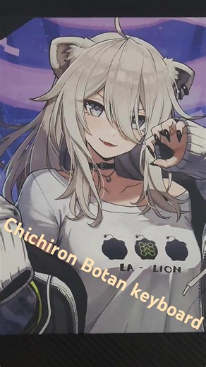 Shishiro Botan keyboard!!!