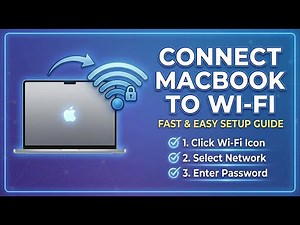 How to Connect MacBook to WiFi for Beginners