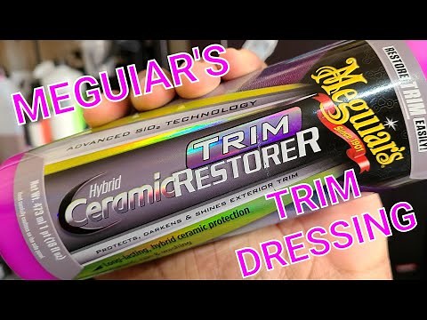 [NEW] Meguiar's Hybrid Ceramic Trim Restorer - This Looks Very Promising!