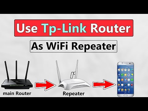 How To Setup Tp Link Router As WIFI Extender | Tp Link WiFi Extender