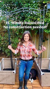 No time to build a raised bed? I got you! Here’s what I did—set up this @smartpot fabric raised bed in just 15 minutes—no construction, no heavy lifting, and it fits perfectly in small spaces. 🌱 To max out my space, I added an arch to grow UP instead of out. It’s the perfect way to get more veggies in less space—and it’s all done in no time. 🙌 What’s your favorite tip to maximize your garden time and space? 👉🏻Grab this 2x4 Urban Raised Bed at smartpots.com and use code “calikim” for 10% off.