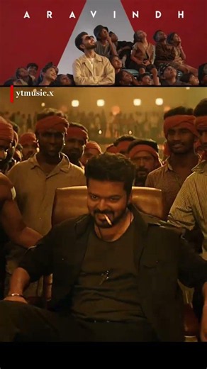 ARAVINDH × THALAPATHY VIJAY 🔥 | Leo × Master × Jana Nayagan | Anirudh Ravichander #shorts #viral #4k