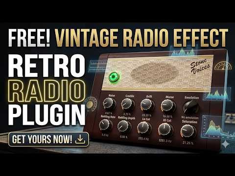 FREE Vintage Radio Effect | Retro Radio Plugin