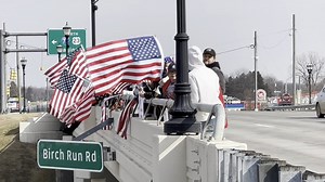 The trucker convoy is scheduled to arrive in Washington D.C. today. This is a video from Birch Run on Saturday. Story: https://nbc25news.com/news/local/supporters-cheer-on-trucker-convoy-in-birch-run | Mid-Michigan NOW