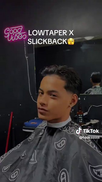 Stylish Low Taper and Slick Back Haircuts for Men