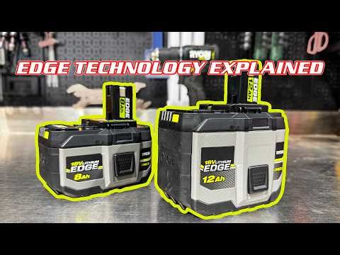 MORE On Demand! 12Ah and 8Ah EDGE 18V RYOBI Batteries