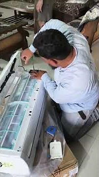 carrier ac installation|today temperature is high#acrepair #ac #airconditioner #shorts