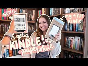 I got a Kindle Paperwhite (gen 12)! 💌✨ unboxing, set up, & initial thoughts