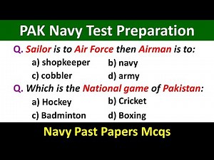 Navy Test Preparation 2023 | Pak Navy Test Preparation | Navy Test Mcqs | Pak Navy Past Papers 2023