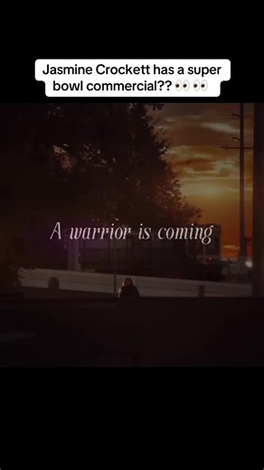 Jasmine Crockett has a super bowl commercial?? #jasminecrockett #superbowl #texas