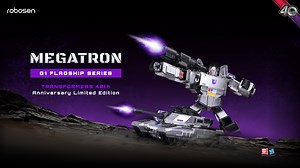 💥 "I'm Megatron, Leader of the Decepticons!" 💥 🤖 Introducing the World's First Auto-Converting Decepticon - Megatron Flagship Edition by #Robosen. A Tribute to the 40th Anniversary of #Transformers! 💜 ⚙️ Auto-Converting 🗣️ Voiced by Frank Welker 🎬 Mini Theater 🔄 Touch & React and more… 🛒 From April 25th to May 26th, 2024, DON'T MISS THE CHANCE to be ONE of 40 lucky collectors to win a special edition signed by Megatron himself, Frank Welker❗️❗️❗️ 👉 Pre-order NOW to get $300 OFF at https