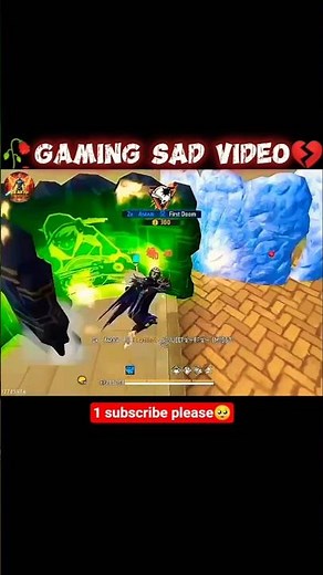 #YouTube video free fire shorts #gaming sad video viral🥀💔
