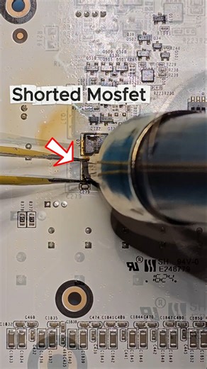 GTX 1080 Hall of Fame MOSFET Repair | GPU Board Level Fix #gpurepair #DIY #electronics