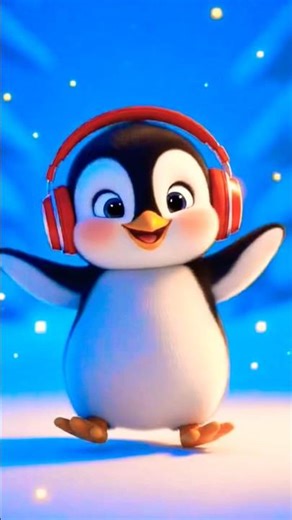 Cute Dancing Penguin 🐧 | Funny Penguin Dance Animation | 3D Cartoon