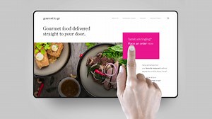 Designing a quick and easy food delivery website