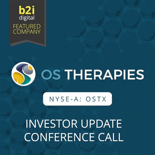 OS Therapies (NYSE American: OSTX) hosted an investor update conference call on Monday, October 13, 2025, following the company’s announcement of statistically significant positive final 2-year overall survival data from its Phase 2b trial of OST-HER2. OS Therapies is a B2i Digital Featured Company. View their comprehensive profile at https://b2idigital.com/os-therapies-1. The webinar featured presentations from OS Therapies’ leadership team and regulatory advisors discussing the groundbreaking
