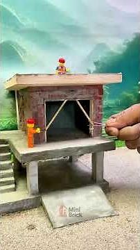 Building Elevated Mini House with Car Garage Below | Stop Motion