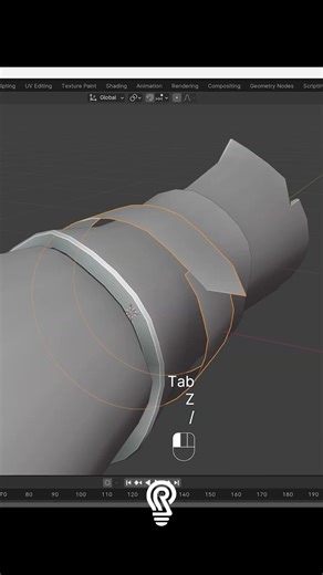 How to Stylized Paper Scroll Modeling in Blender #blender3d #3dtutorial #stylized3d #paper #3dasset