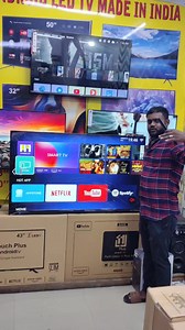 283K views · 5.8K reactions | Cheapest led tv market in Hyderabad | best tv market | low price smart and android tv,s | My village locations | Facebook