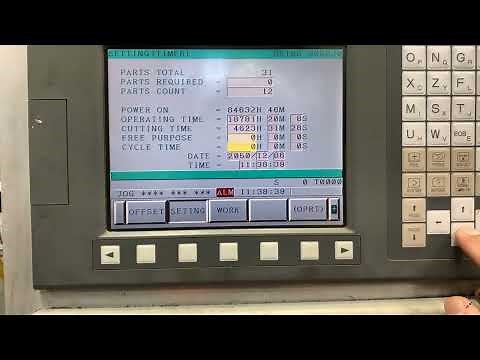 Fanuc 0i TC: How to update date and time