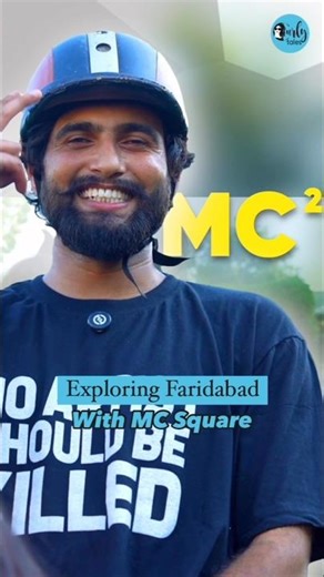 Exploring Faridabad With MC Square | Curly Tales #shorts