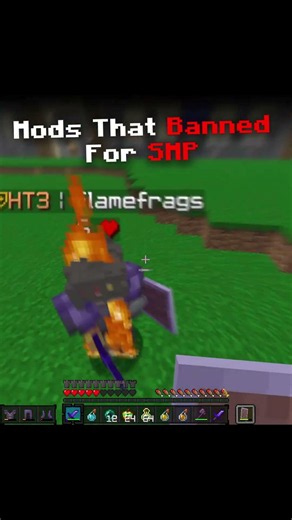 Mods that are banned on SMP