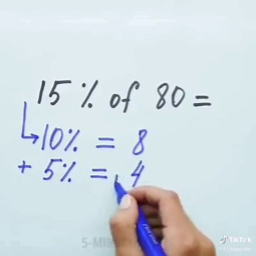 Finding percentage of an amount