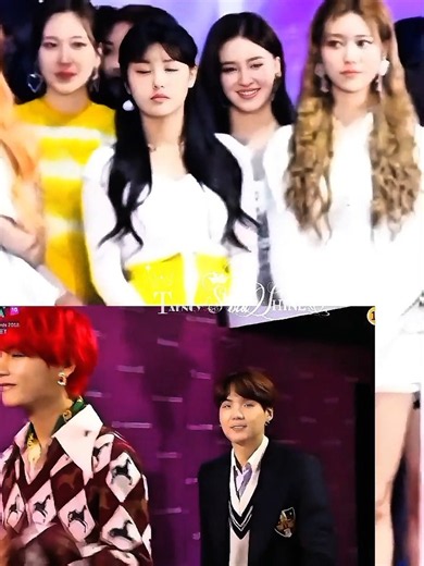 Nancy & Taehyung Caught😭 Looking at Each Other🤌👀 | MAMA Award Show 2018 Real Moment😫#nancy #taehyung