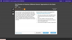 2024-2025 BISD TX - Grade 8 Language Arts-5th SIX WEEKS-BLEngl... | Filo