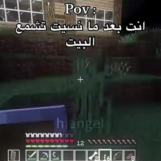هل صارت معاكم ولا لا 🤔 . . . . . . . #pov #cute #ماينكرافت_ميمز #ماين_كرافت #ماين_كرافت_الجوال