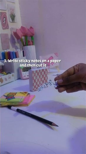 STICKY NOTES ORGANIZER 🌷 #shorts #trendingnow