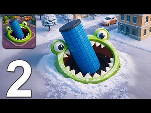 Hole.io - Gameplay Walkthrough Part 2 (Android, iOS)