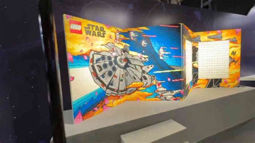 How LEGO brought Star Wars to life at the event