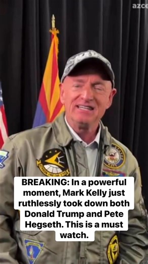 BREAKING: In a powerful moment, Mark Kelly just ruthlessly took down both Donald Trump and Pete Hegseth. This is a must watch. | Democratic Wins Media
