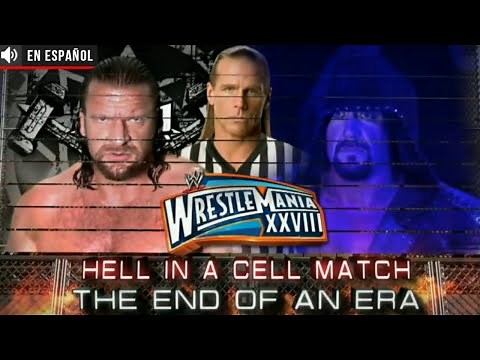 Triple H vs Undertaker - Promo en español Latino - Wrestlemania 28