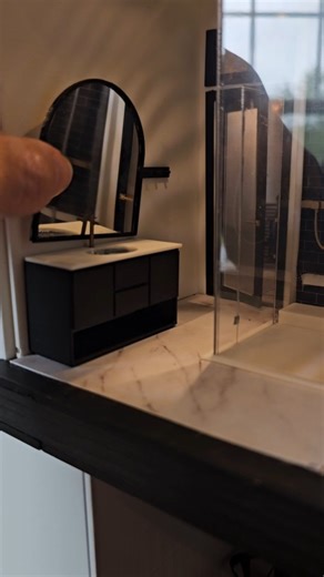 3.1K views · 396 reactions | Part 16 of my 1:24 scale modern dollhouse build! It's finally finished! It's taken me a few months to complete but it was totally worth it!! I'll be showing you all the rooms on the next video and also it's final display place in my house ♥️stay tuned! | Simply Living Mini Designs | Facebook