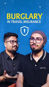 825K views · 1K reactions | The right travel insurance doesn't just protect your trip while you’re away, but also your home  Watch the video to learn more. Get insured: https://bit.ly/3GxzXP3 #CaringlyYours #ForwardKaroCare #InsuranceKaAssurance #TravelInsurance #TravelWithCare #BeInsured #BeSecured #BurglaryCover #Burglary | Bajaj General Insurance Limited | Facebook