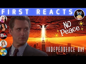 "No Peace" INDEPENDENCE DAY Movie Scene Reactions | INDEPENDENCE DAY (1996) Reaction | First Reacts