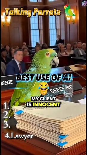 AI Talking Parrots 😂 | Funniest Parrots 🤣 | The best use of AI