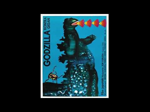 godzilla vs gigan (1972) ost 34 go! go! godzilla