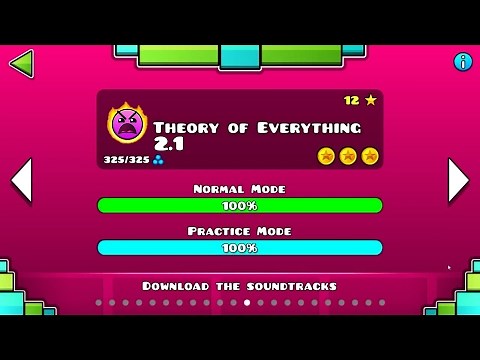 THEORY OF EVERYTHING 2.1 VER | Geometry Dash 2.1 : Toe 2017 - GD Jose