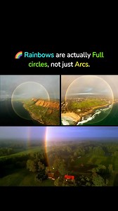 5K views · 32 reactions |  Rainbows are circular because light...