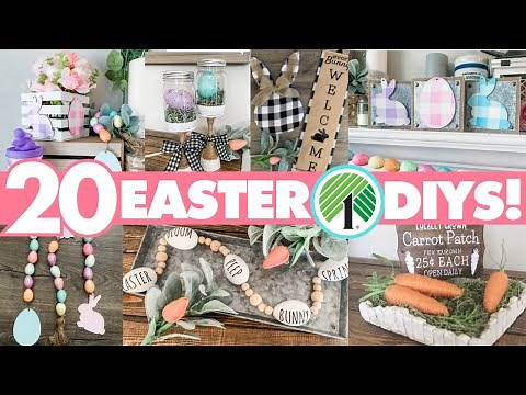 20 AMAZING High-End Easter DIYs for 2023 | Best Dollar Tree DIY Spring Room Decor
